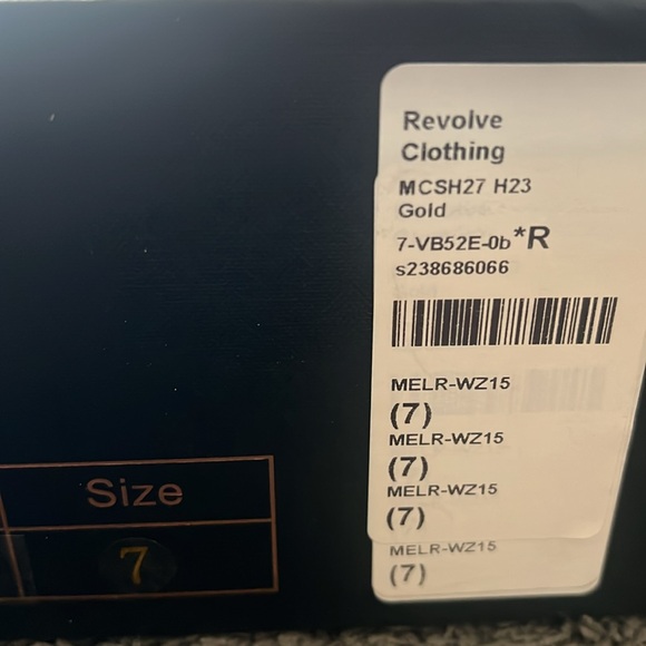 Revolve x Michael Costello Giselle Platform in Gold - Picture 13 of 15